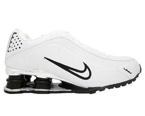 Tênis Nike Shox R4 Cromado Branco MOD:35026/tamanho 38 ao 43
