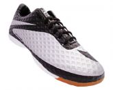 Tênis Futsal Nike Hypervenom Prata e Preto /tamanho 37 ao 43