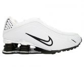 Tênis Nike Shox R4 Cromado Branco MOD:35026/tamanho 38 ao 43